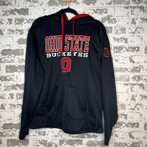 Scarlet and gray authentic apparel Ohio state buckeyes hoodie